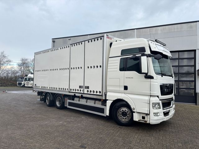 MAN TGX 26.540 6x2/4 chicken transport retarder