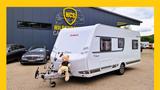 Dethleffs 510 Aero Mover Markisenvorzelt Fahrradträger - Dethleffs Wohnwagen 510