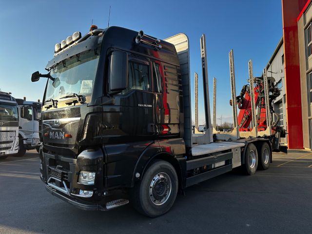 MAN TGX 26.580 6x4 Kurzholz Palfinger Q150Z 9,6