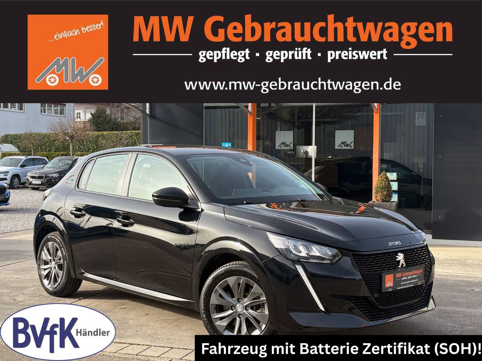 Fahrzeugabbildung Peugeot 208-e Active Pack 50kWh LED SHZ NAV KLIMA PDC BT