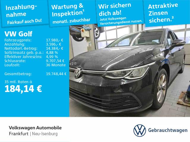 Volkswagen Golf VIII 2.0 TDI Life DAB+ DigitalCockpitPro Di
