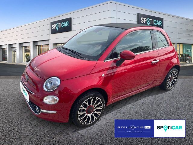 Fiat 500C Cabrio Mild Hybrid Red NAVI