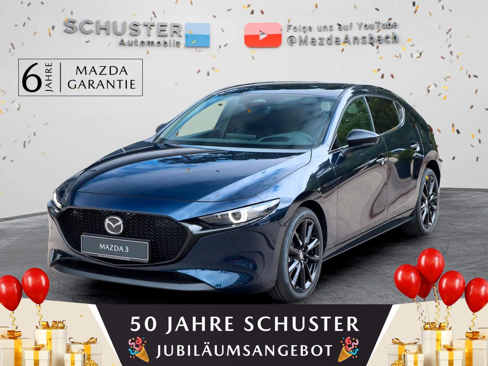 Mazda 3 2027 Homura Plus LEDER/BOSE/MATRIX/18"/360°-K.