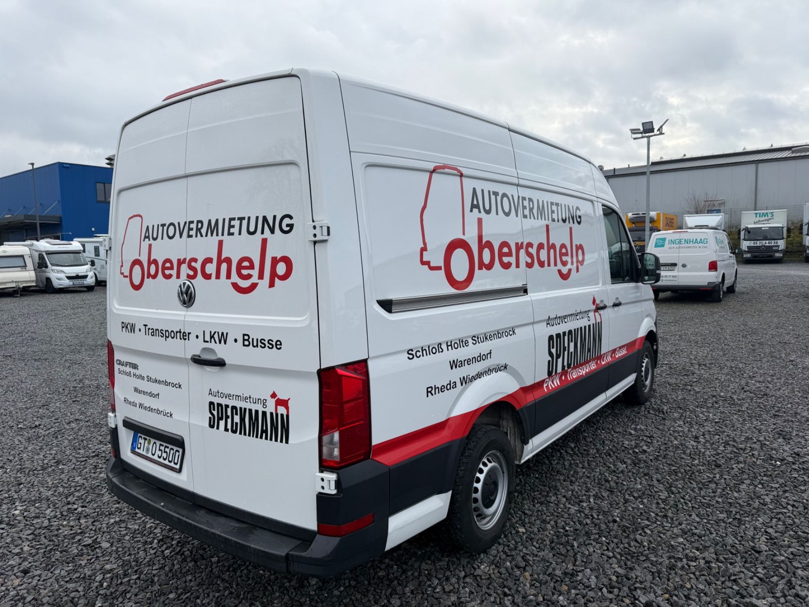 Fahrzeugabbildung Volkswagen Crafter Kasten 35 MR Hochdach FWD
