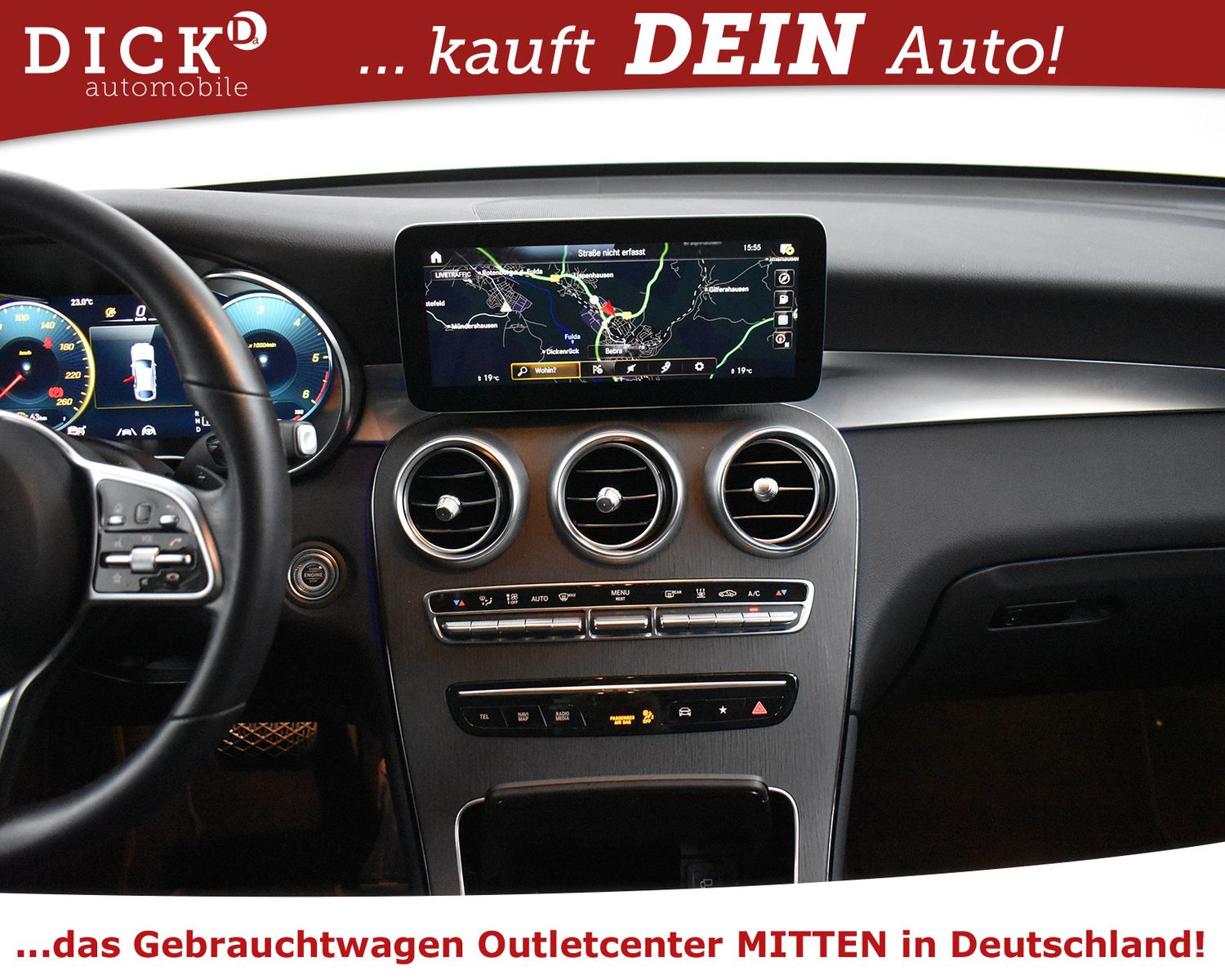 MERCEDES-BENZ GLC 220d 4M Coupe STDHZ+WIDESC+KAM+HEAD+AHK+LED+ - Image 14