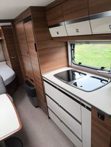 Dethleffs Nomad 560 FMK inkl. Mover und Zelt - Dethleffs Wohnwagen Nomad