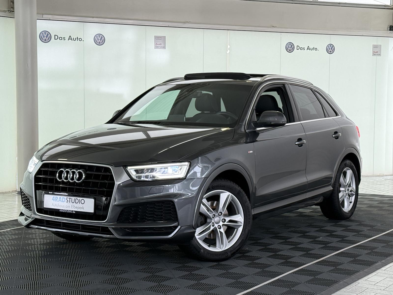 Audi Q3 S-TRONIC S-LINE LED PANO ALCANTARA AHK 1.HD