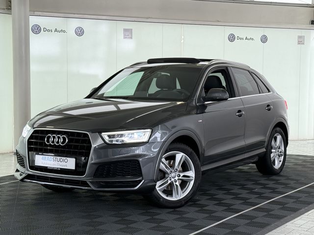 Audi Q3 S-TRONIC S-LINE LED PANO ALCANTARA AHK 1.HD