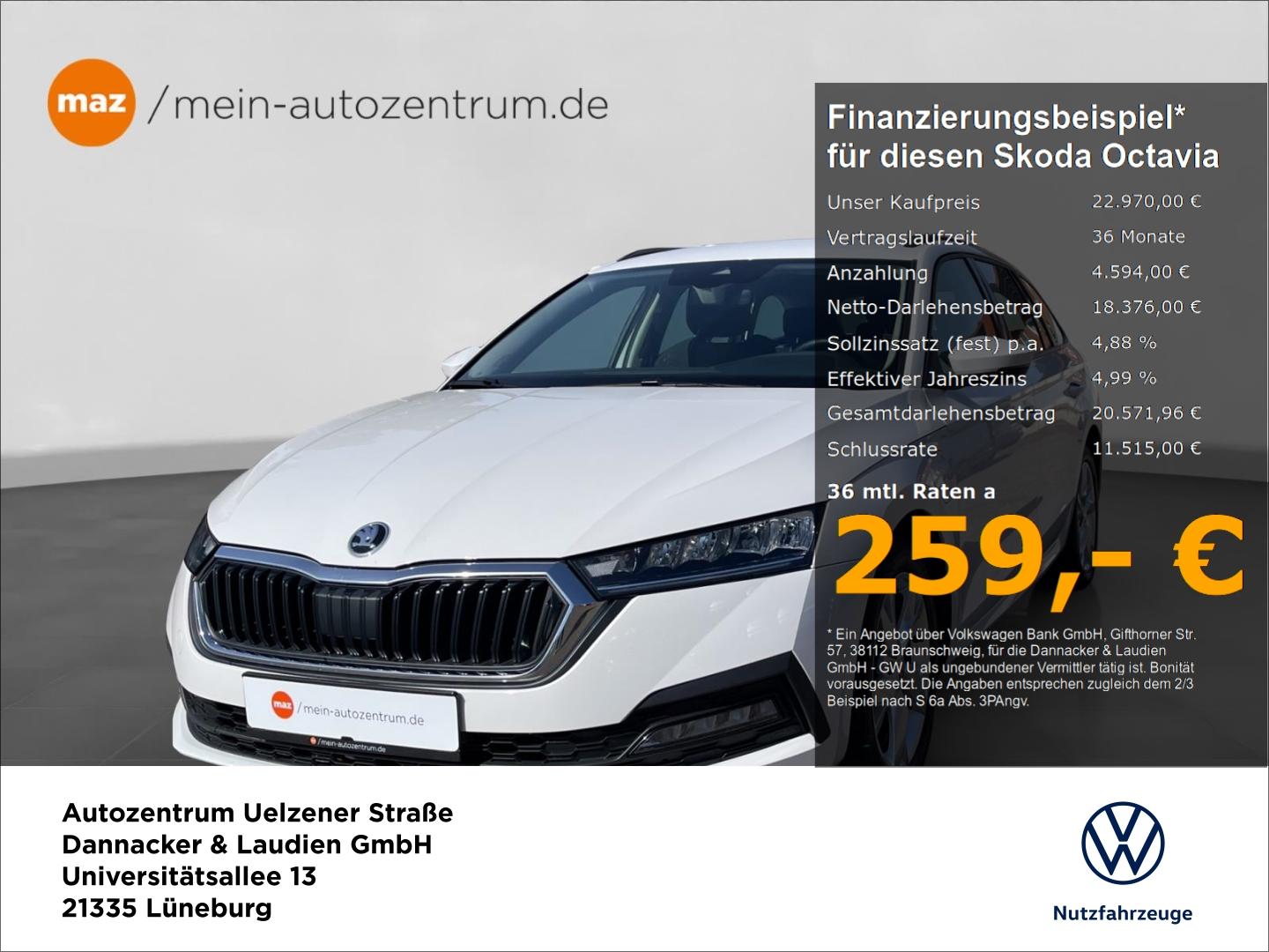 Skoda Octavia Combi 1.4 TSI iV Ambition Alu LED AHK Na