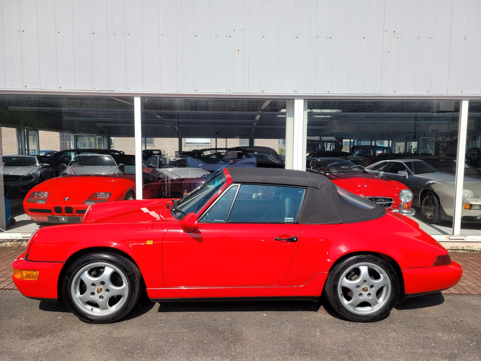 Fahrzeugabbildung Porsche 964 Cabrio/2. Hand/Deutsch/Schalter+Sammlerzust.