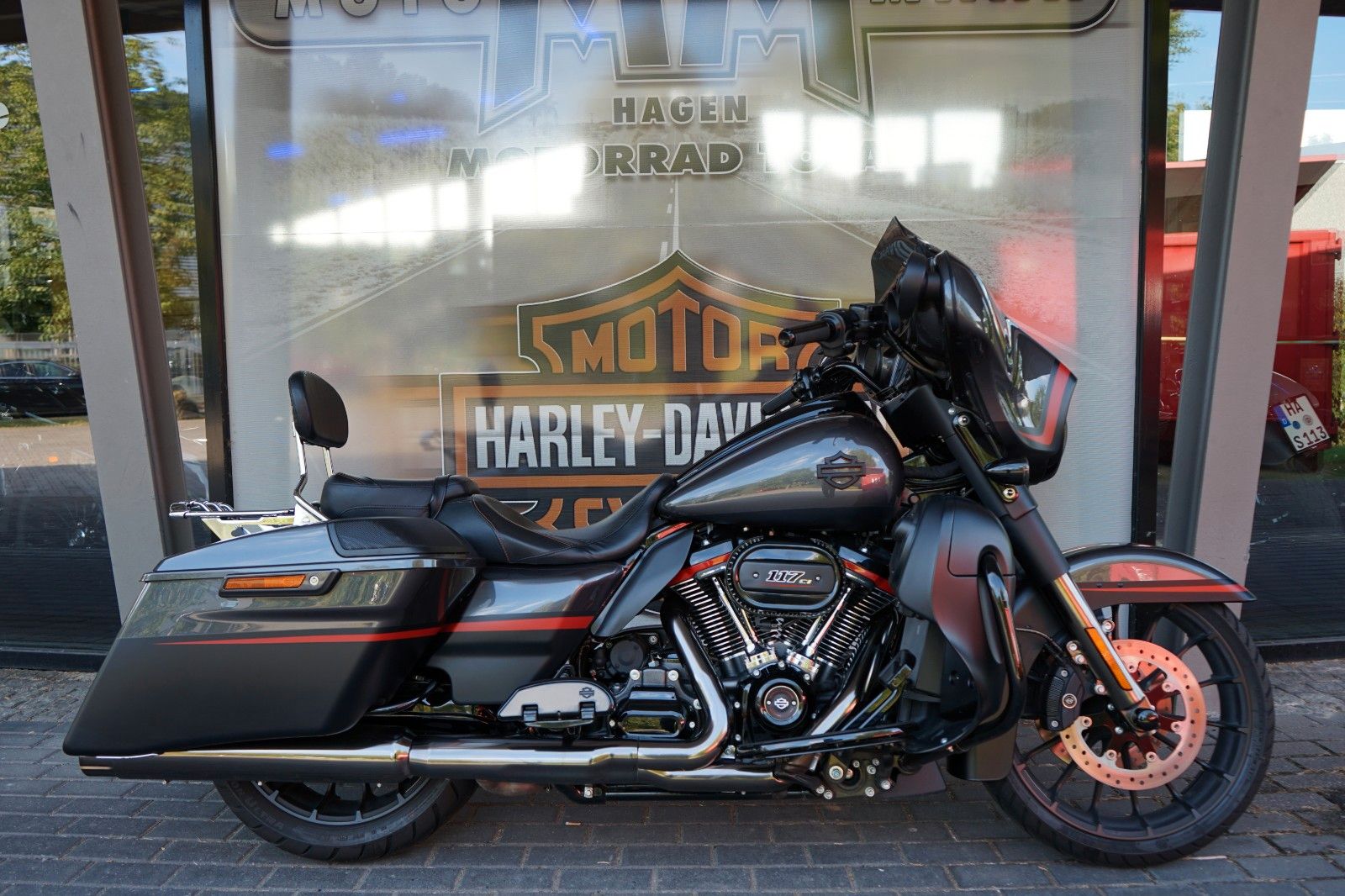 Fahrzeugabbildung Harley-Davidson Street Glide CVO 117 cui