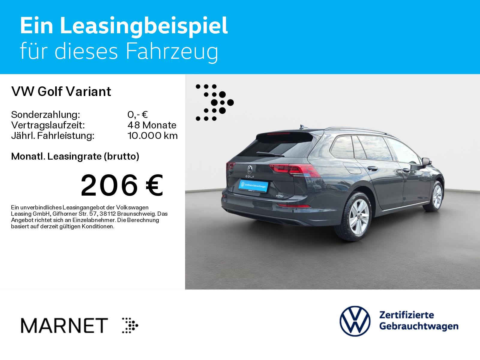 Volkswagen Golf Variant VIII 1.5 eTSI Life DSG *Navi*SHZ*LE, миниатюра 3