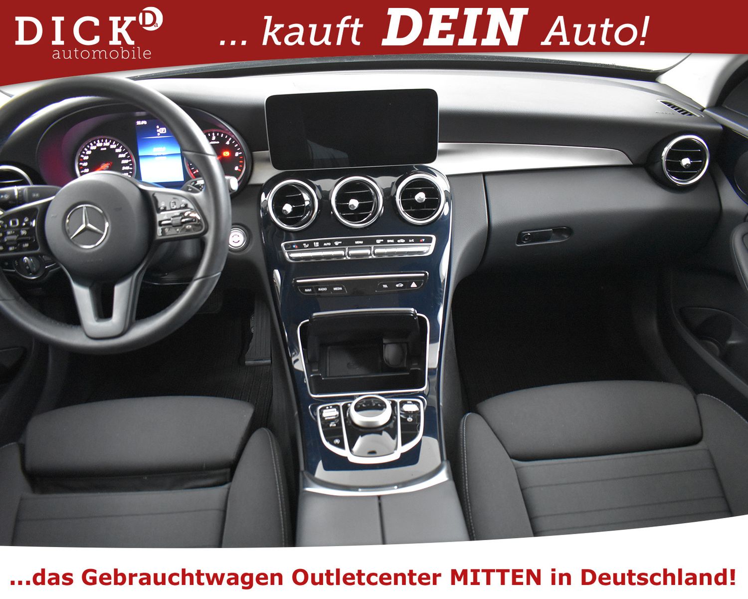 MERCEDES-BENZ C 200d 9G >NAVI+LED+SHZ+MFL+TEMP+DAB+PARKASS+LM - Image 8