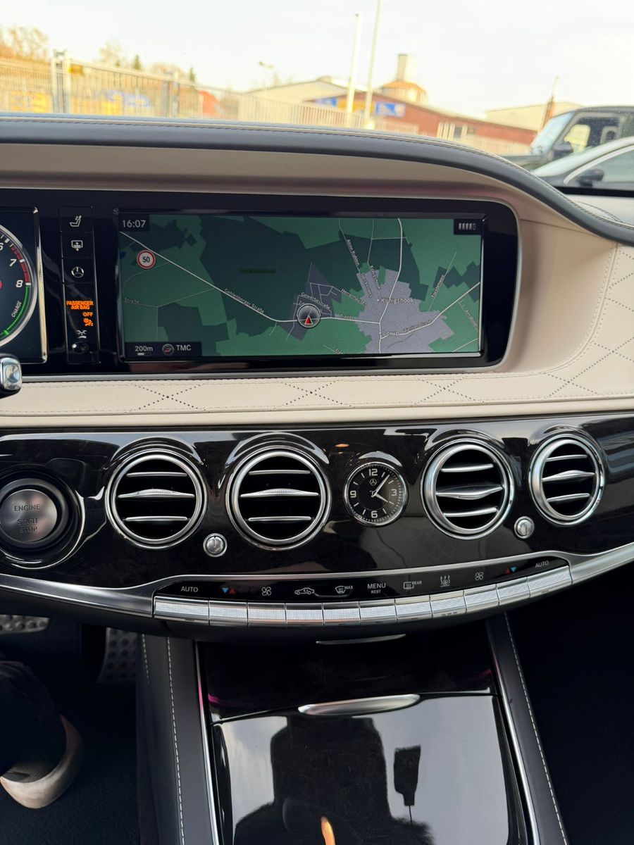 Mercedes-Benz S 500 S Limousine Plug-in Hybrid / e L, Fond-TV foto 8
