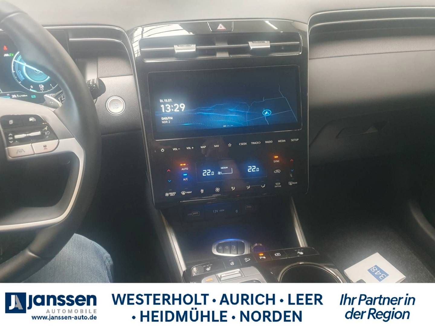 Fahrzeugabbildung Hyundai TUCSON Hybrid TREND el. Heckklappe