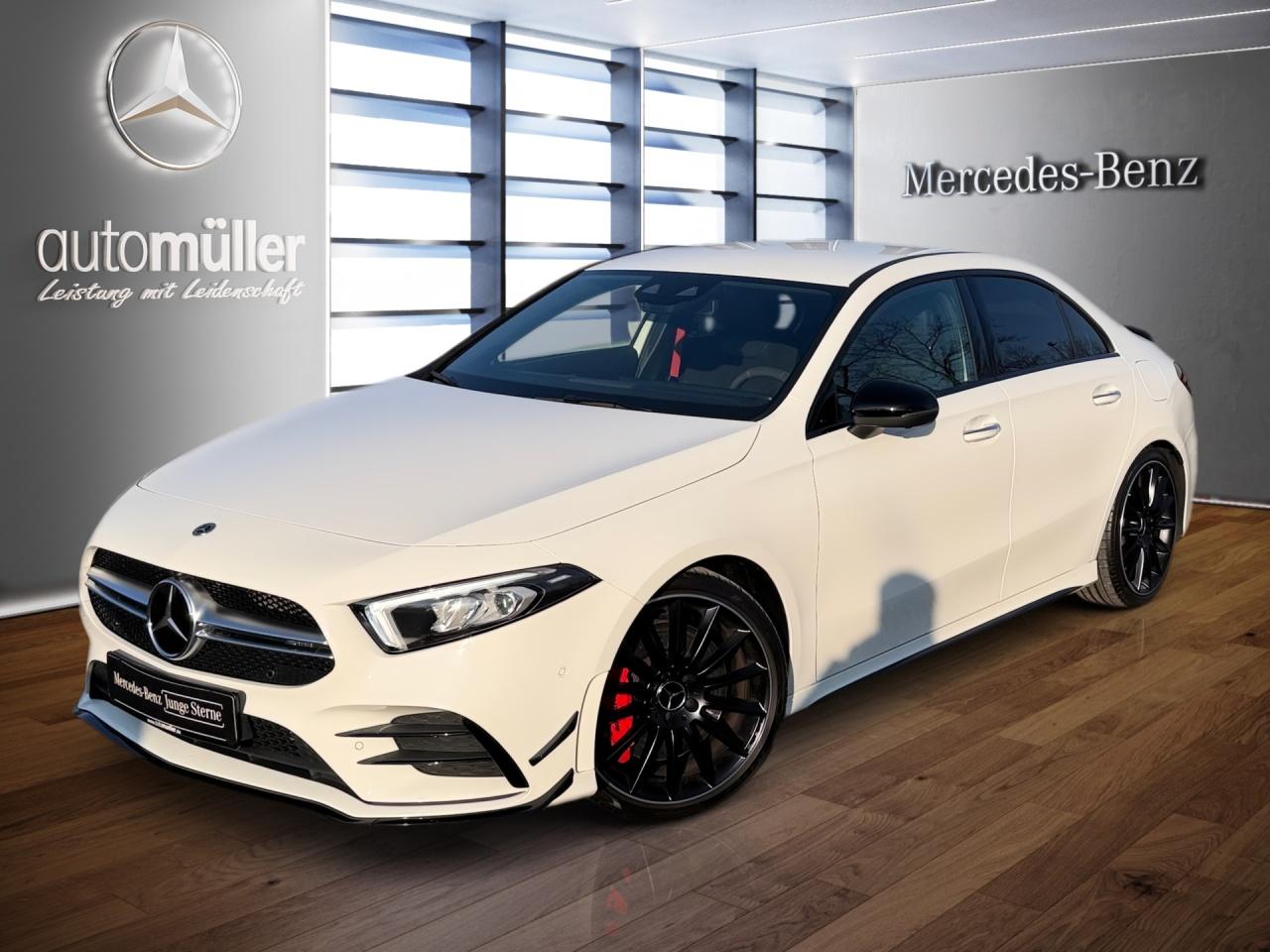 Mercedes-Benz A 35 AMG 4M Limousine STNDHZ+KEYLESS+NIGHT+DISTR