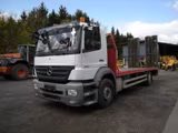 Mercedes-Benz Axor 1833, Maschinentransporter, Rampen, Winde - Tieflader Rampen