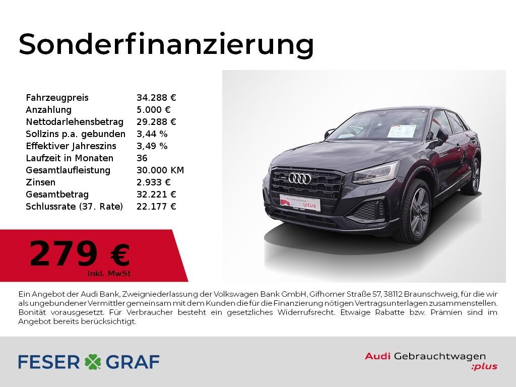 Audi Q2 40 TFSI q. Navi plus/Leder/Sportsitze/R-Kamer