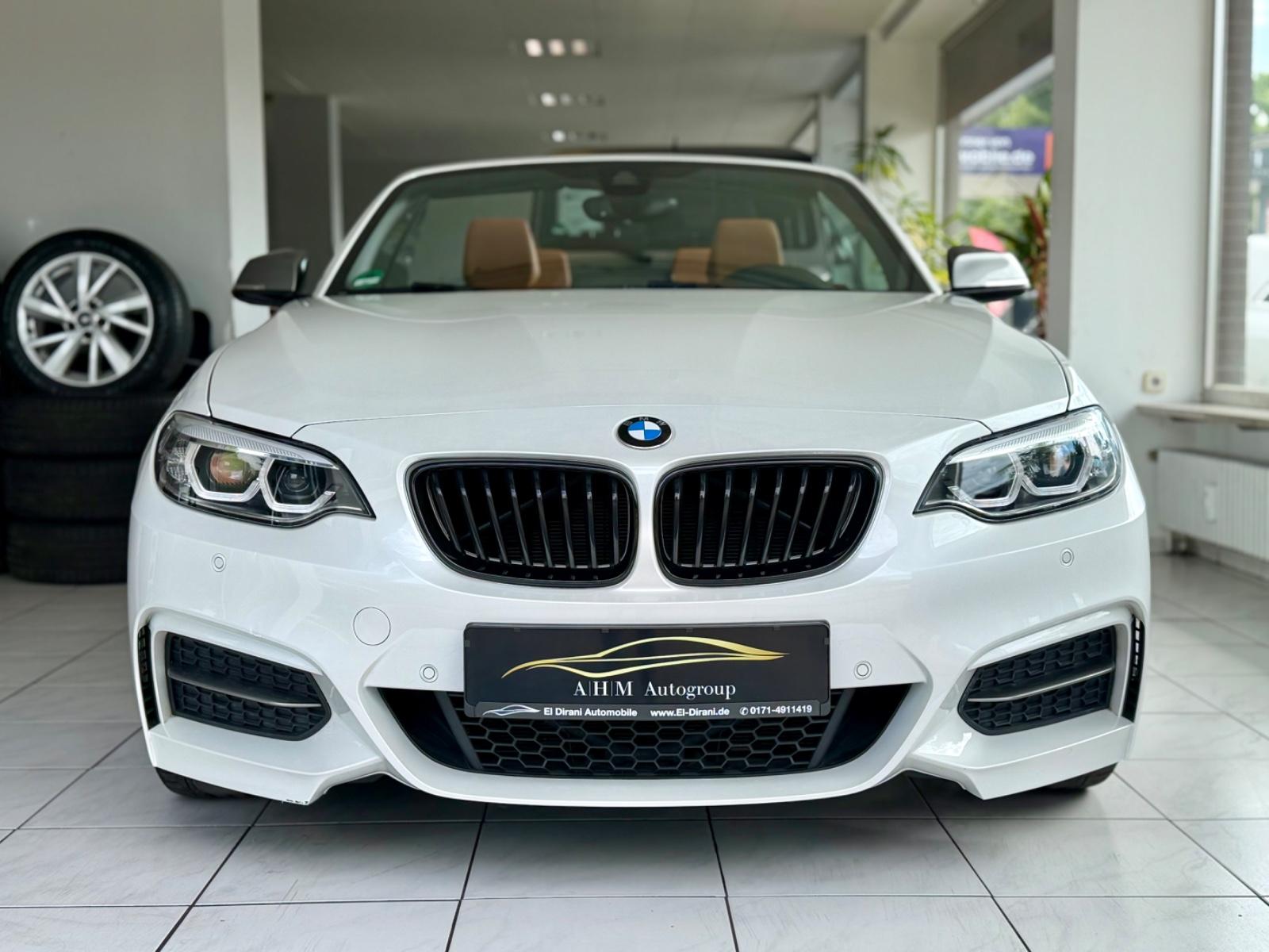 BMW M240i Cabrio/32T KM!/Leder/R-Kamera/NaviProf/SHZ