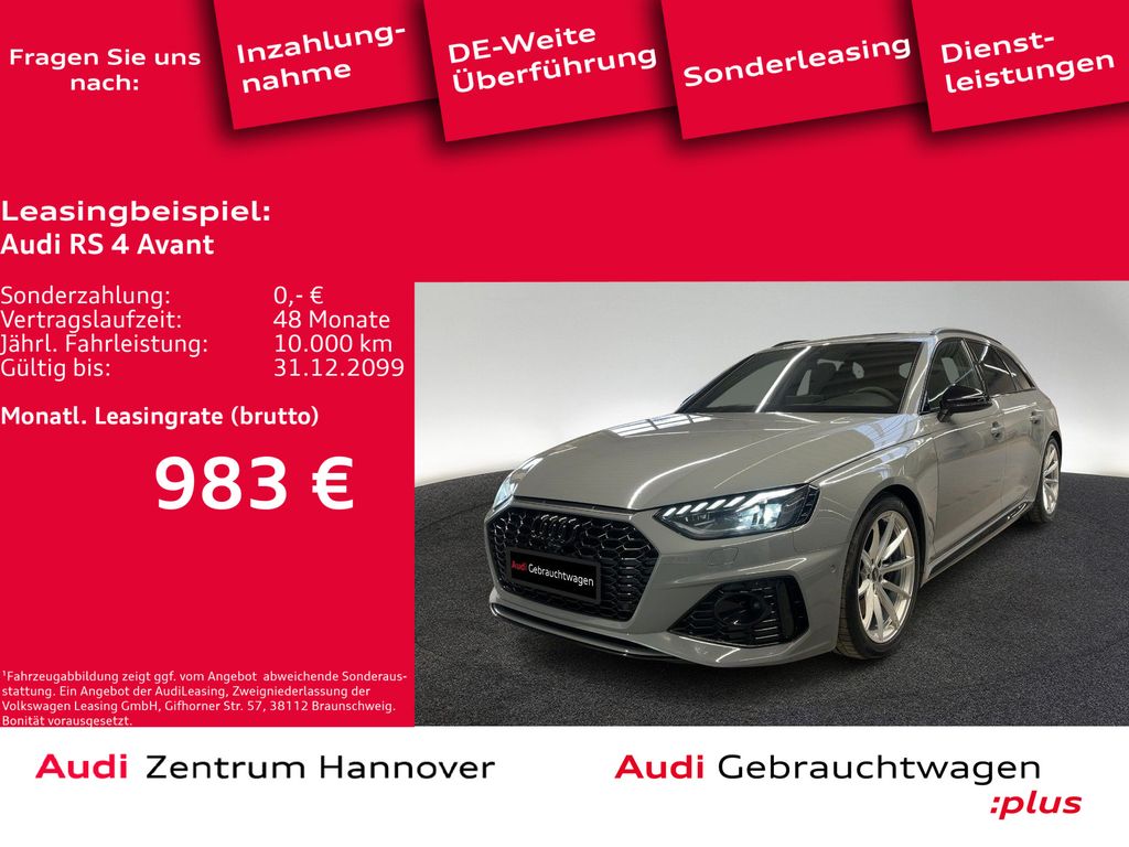 Audi RS 4 Avant 2.9 TFSI quattro Pano HuD B&O Kamera