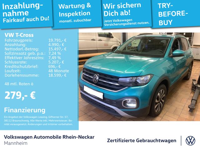 Volkswagen T-Cross 1.0 TSI Active DSG Navi PDC App-Connect