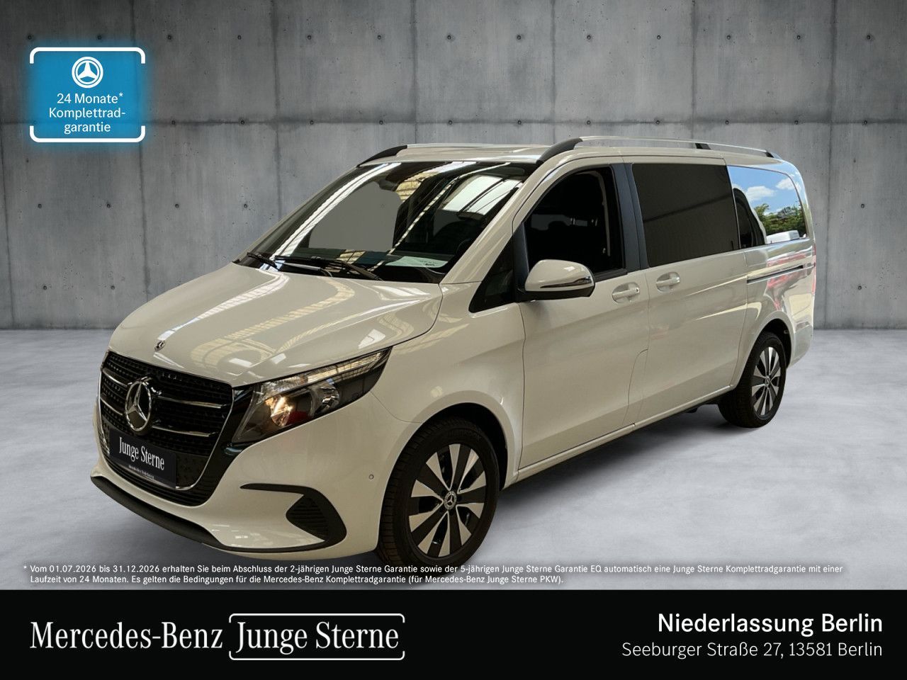 Mercedes-Benz V 220 d Lang 9G+AHK+DIS+Klima+SitzHZ