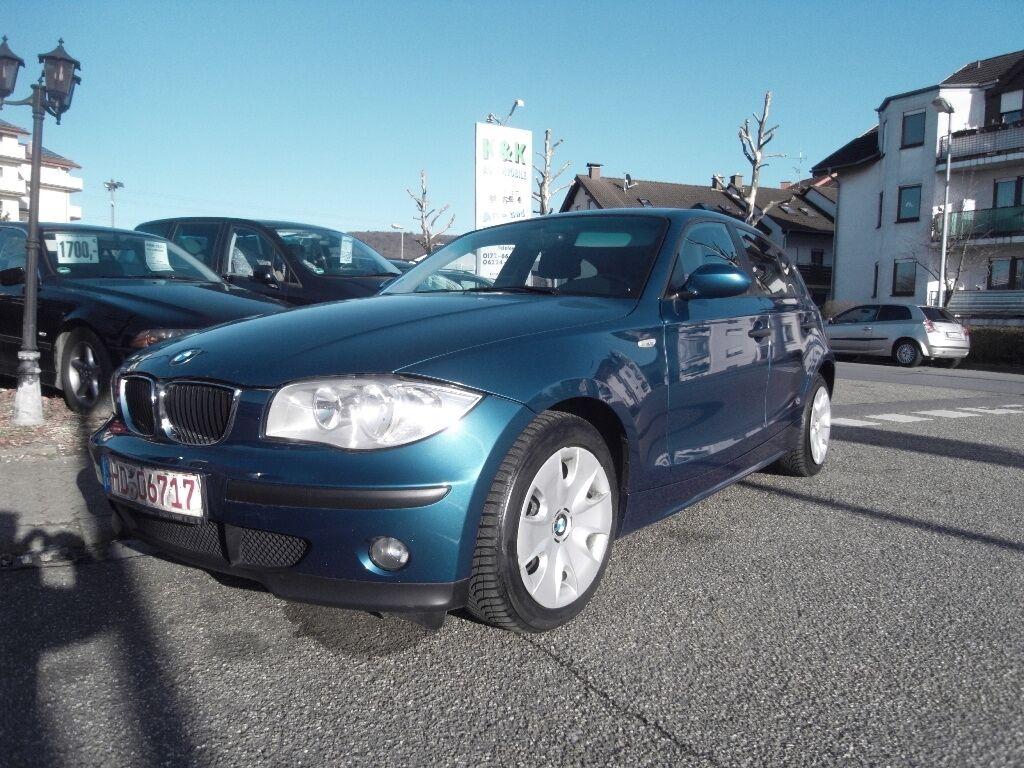 BMW 116i KLIMA 6 Gang 5 Türig Euro 4 Tüv 07/2026