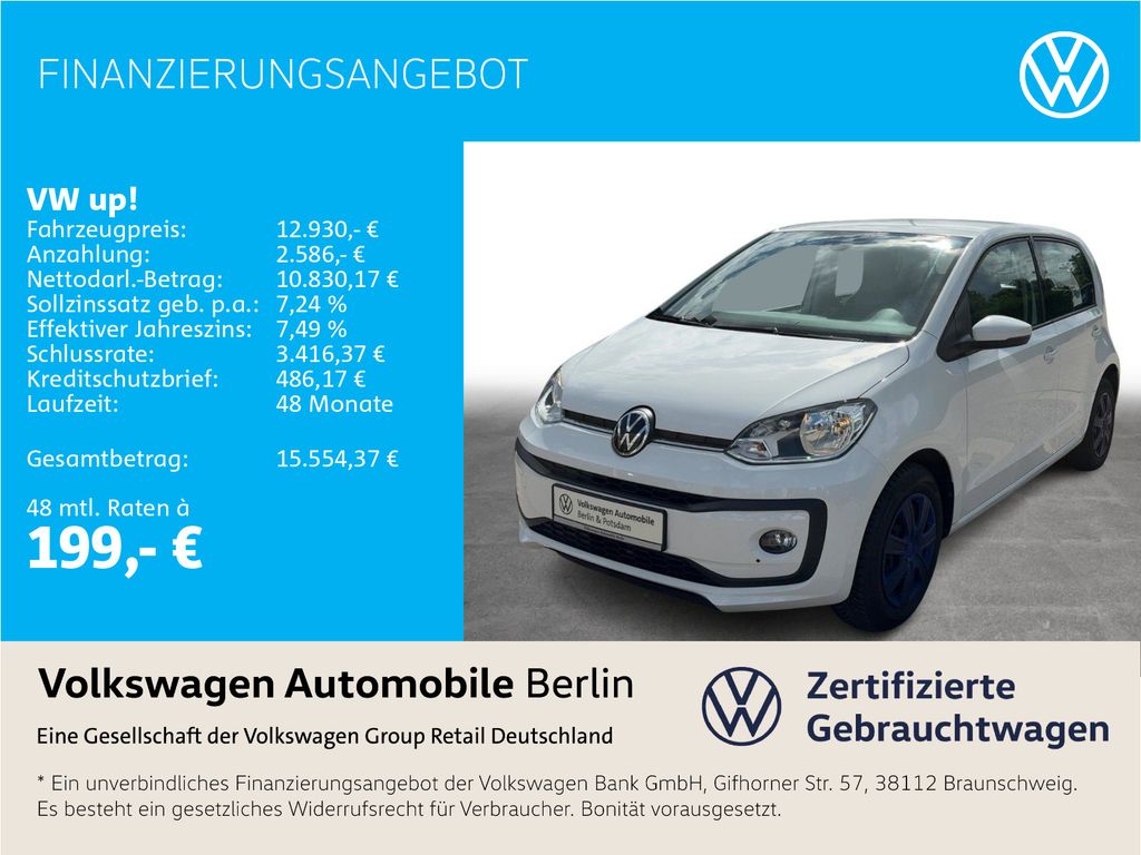 Image of Volkswagen up!