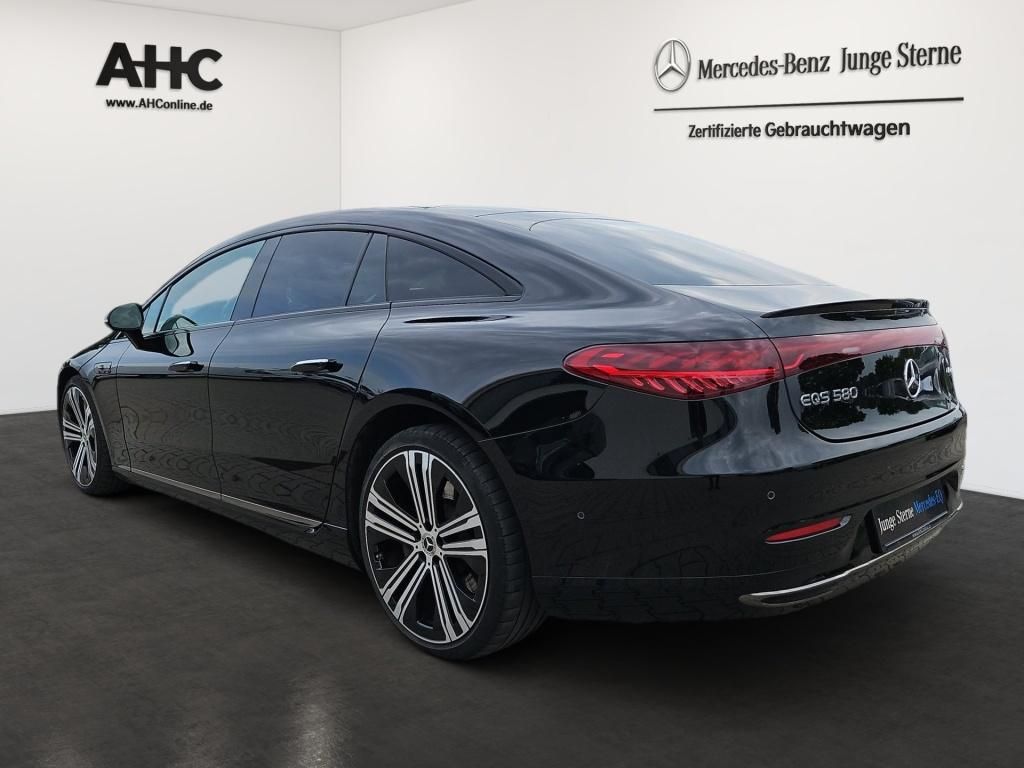 Fahrzeugabbildung Mercedes-Benz EQS 580 4M ACC Pano Hyperscreen Massage Sitzklim