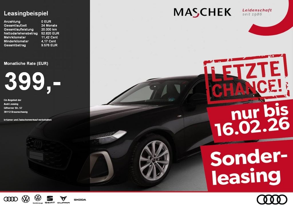 A5 Avant edition one S line TFSI quat AHK Matrix