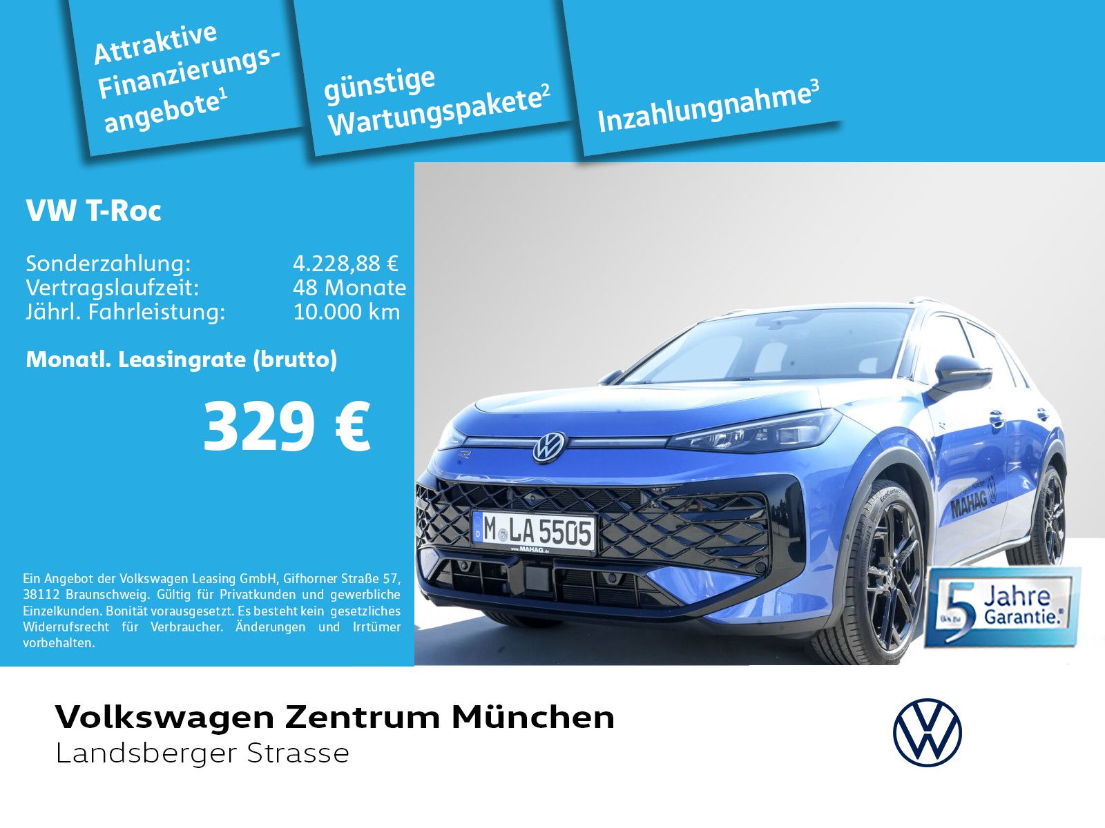Volkswagen T-Roc R-Line 1.5 eTSI BlackStyle ACC IQ.Light IQ