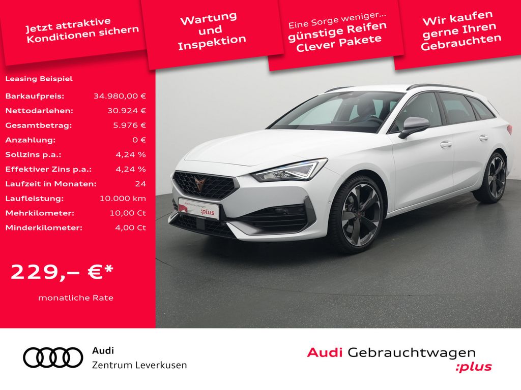 Cupra Leon ST DSG HAK ACC KAM NAVI VIRT CARPLAY LEDER
