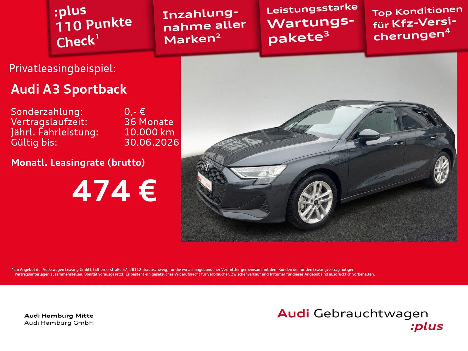 Audi A3 Sportback 40 1.5 TFSI e S tronic LED Navi Sit