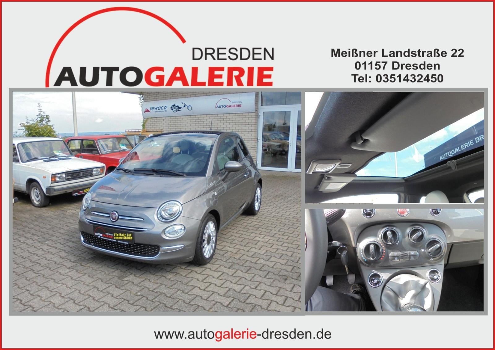 Fiat 500 DolceVita, PDC,Klima,Glasdach,Tempomat,NSW,