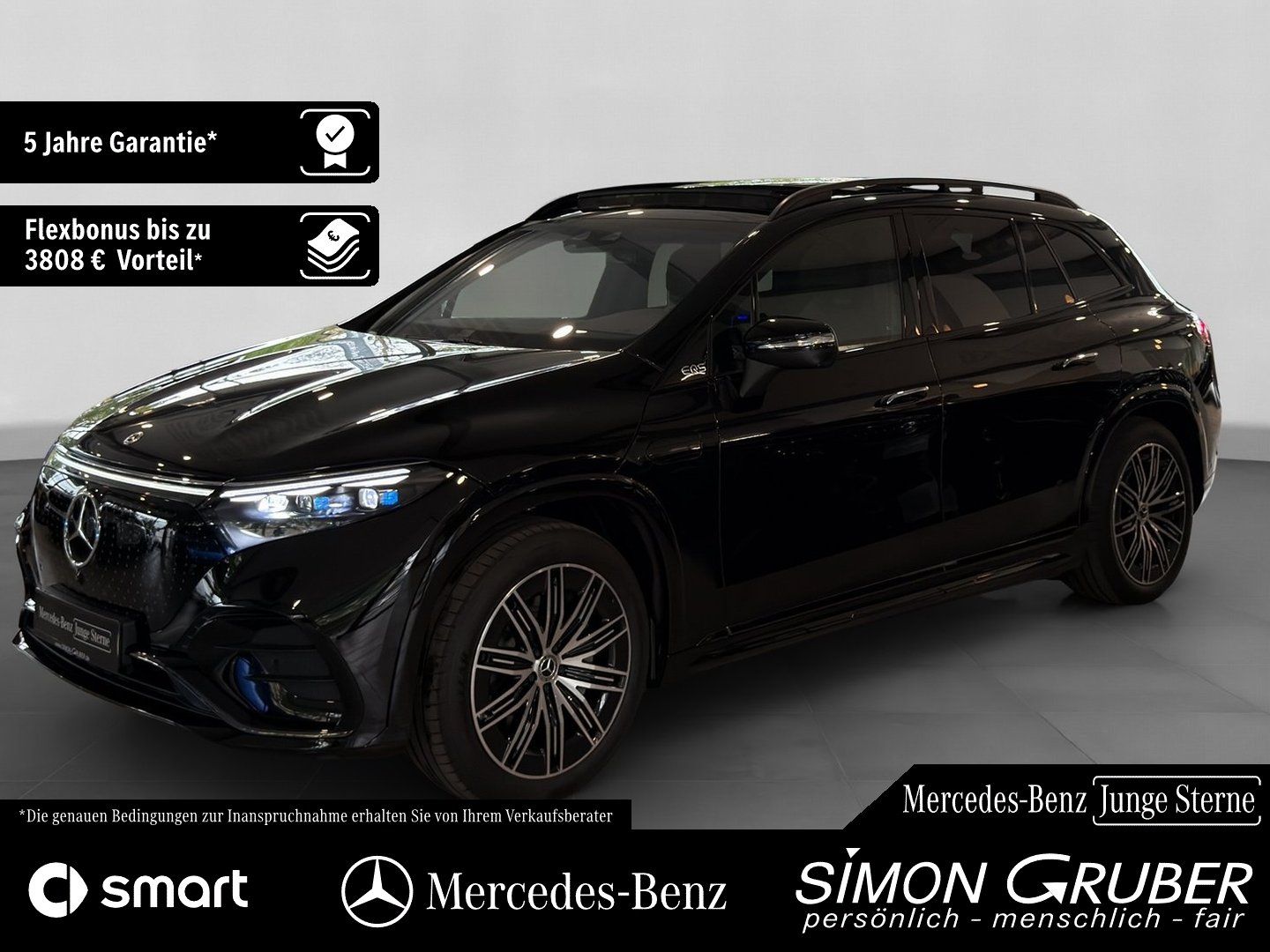 Fahrzeugabbildung Mercedes-Benz EQS 580 4M SUV AMG Premium+ Massage AHK 7 Sitze