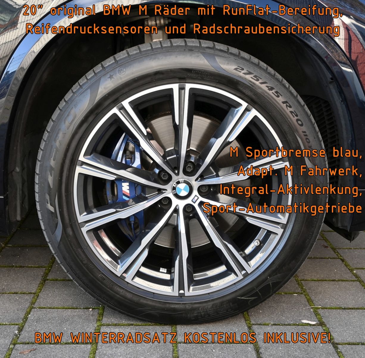 Fahrzeugabbildung BMW X5 xDr.30d M SPORT °UVP 103.880€°AHK°360°STANDHZ