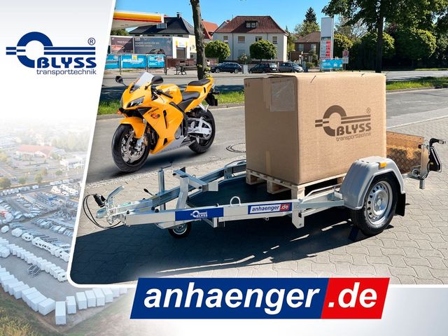 Blyss NEU Motorradanhänger 240x88x38cm 500kg zGG