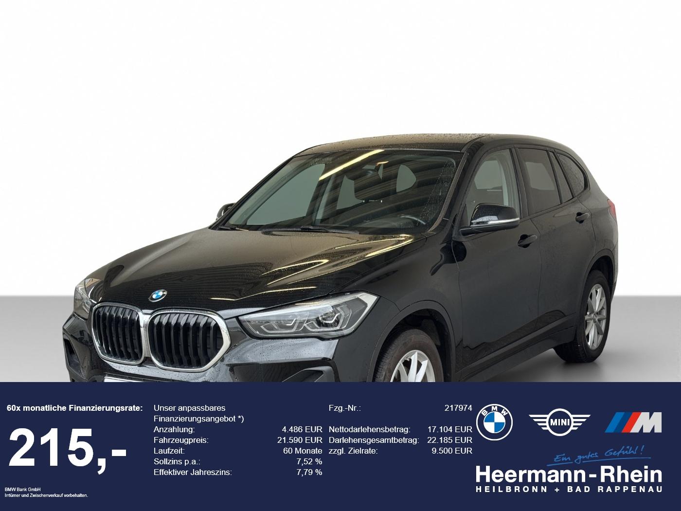 BMW X1 sDrive18dA Advantage Navi.DriveAss+.AHK.ParkA