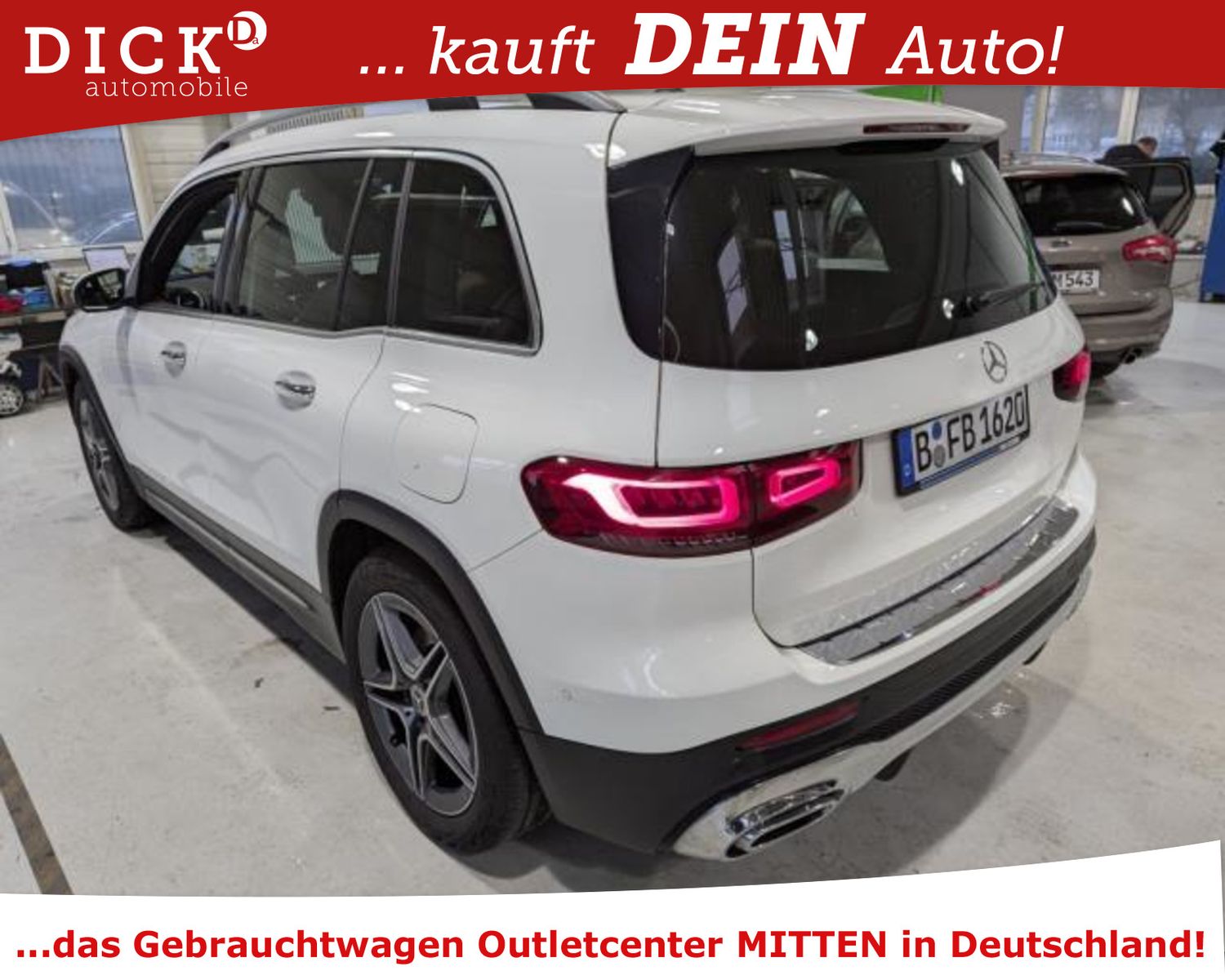 Fahrzeugabbildung Mercedes-Benz GLB 220d 4Mat 8G AMG/LED+/NAVI+/VIRTU/SHZ/AHK/8F