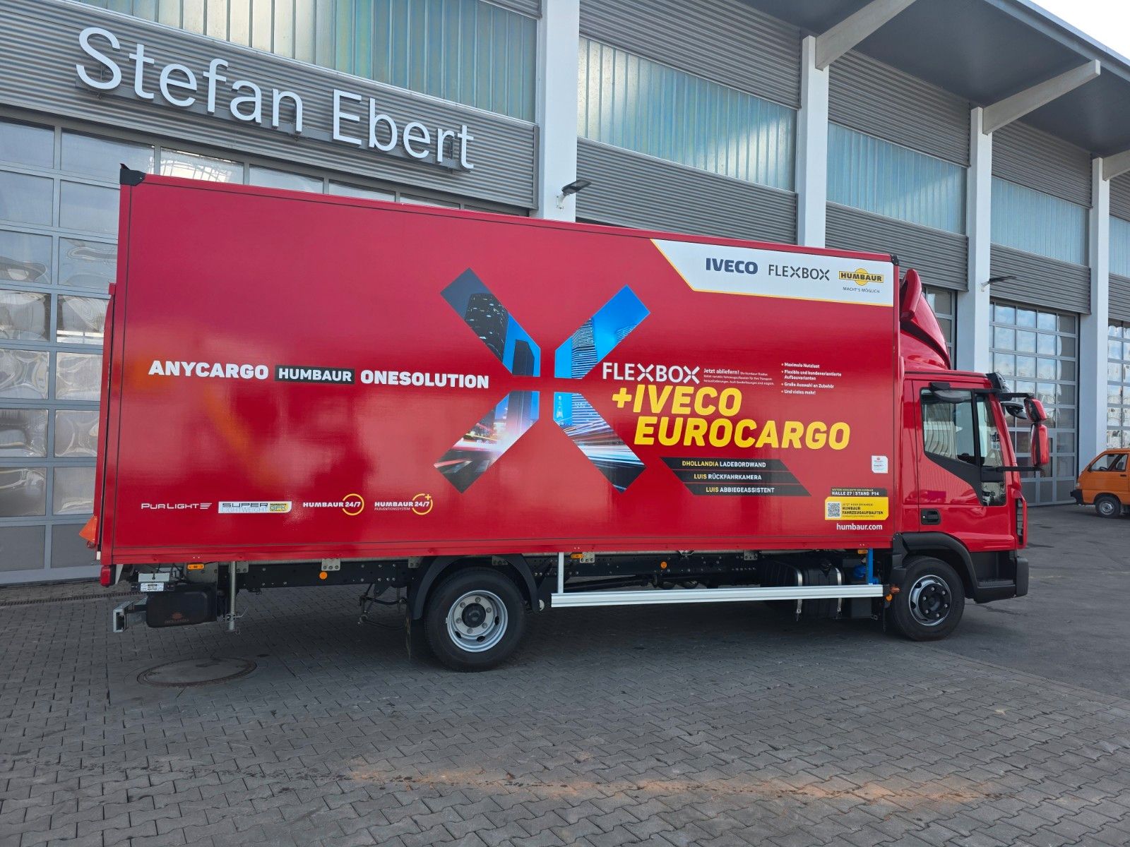Fahrzeugabbildung Iveco Eurocargo ML75E19/P LBW 1.000kg Kamera Spoiler