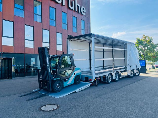 Volvo FH 500 8x2 Arbeitsbühnen Transporter LBW 9t