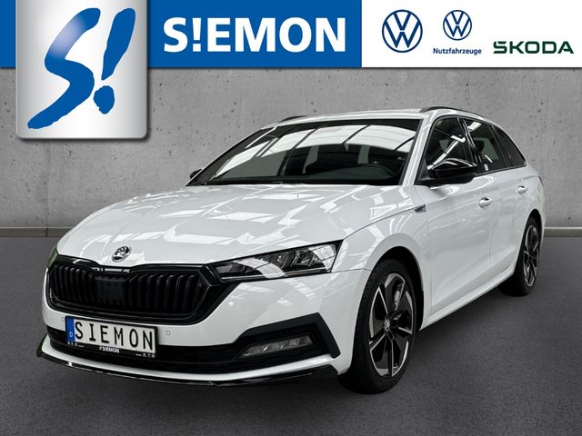 Skoda Octavia Combi 2.0TSI 4x4 DSG Sportline Navi Temp