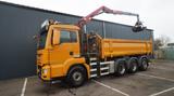 MAN TGS 35-440 8X4 2 SIDE TIPPER WITH HMF Z 1943 CRA - Man TGS 35-440