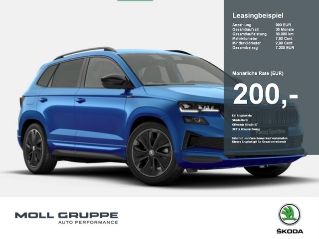 Skoda Karoq 1.5 TSI ACT Sportline MATRIX 2xKLIMA ACC