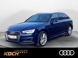 Audi A4 Avant S-Tronic S-Line, AHK, Pano, Ambiente, N - Audi A4: Blau