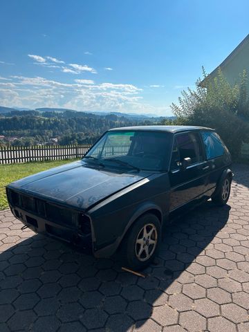 Volkswagen VW Golf 1 GTI 1.8, Projektaufgabe, Bergrennen