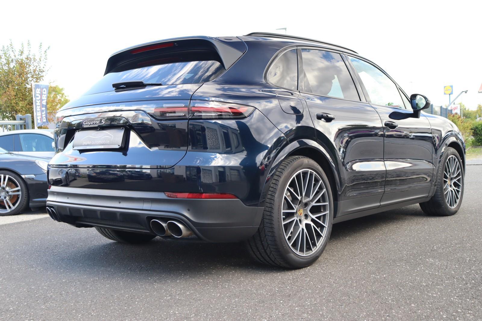 Porsche Cayenne S +LUFT+PANO+LED+ASSISTENZ+LENKUNG-HINTE