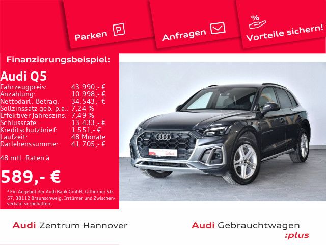 Audi Q5 S line 40 TDI quattro AHK LED Kamera virtual