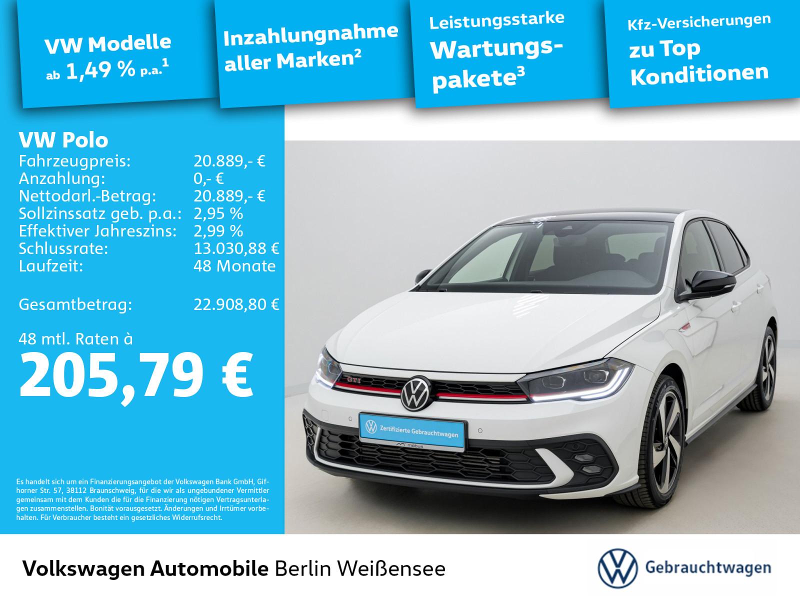 Volkswagen Polo 2.0 TSI GTI*MATRIX*VC*RFK*NAVI*APP*SHZ*AAC*, миниатюра 23