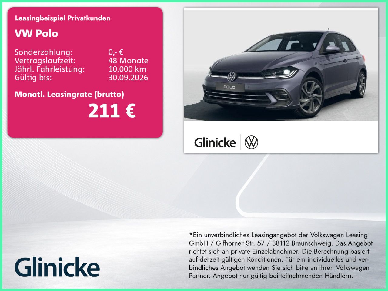 Volkswagen Polo Style 1,0 l TSI OPF 85 kW (116 PS) 7-Gang-D